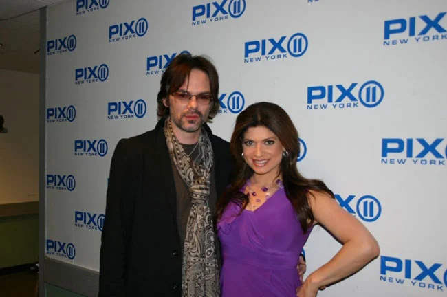 Rick Springfield and Tamsen Fadal