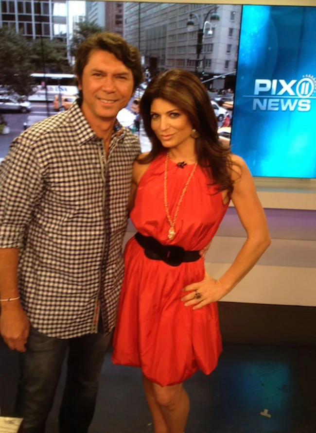 Lou Diamond Phillips and Tamsen Fadal