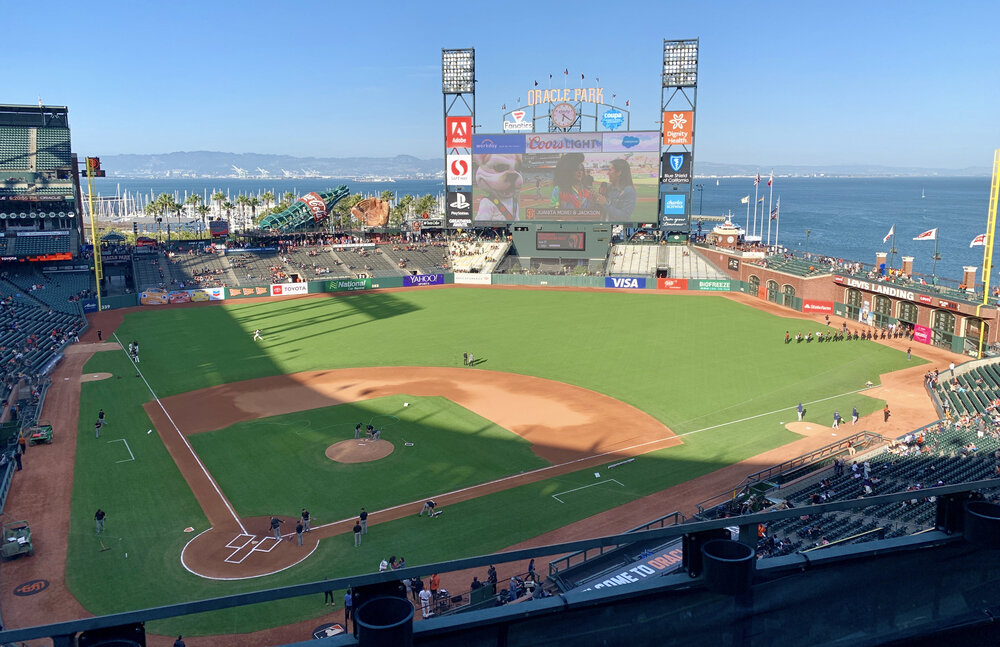 California Baseball Day 2: San Francisco Giants — Mapping the path