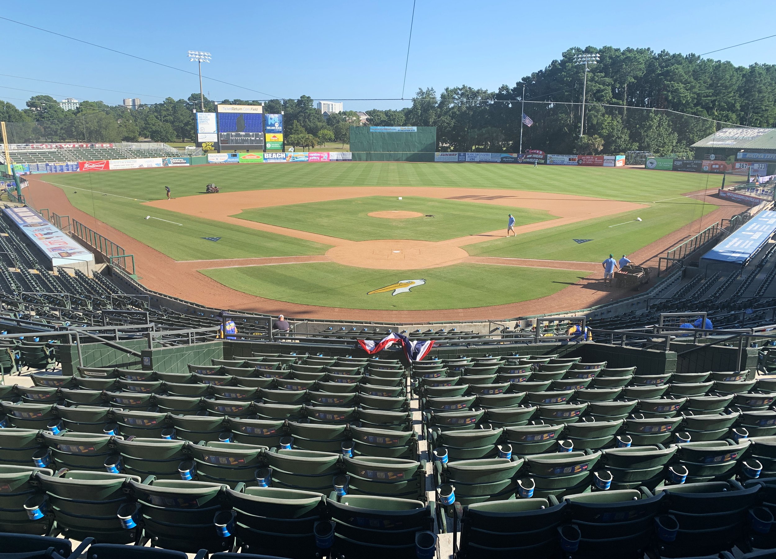 Game 10: Myrtle Beach Pelicans — Mapping the path