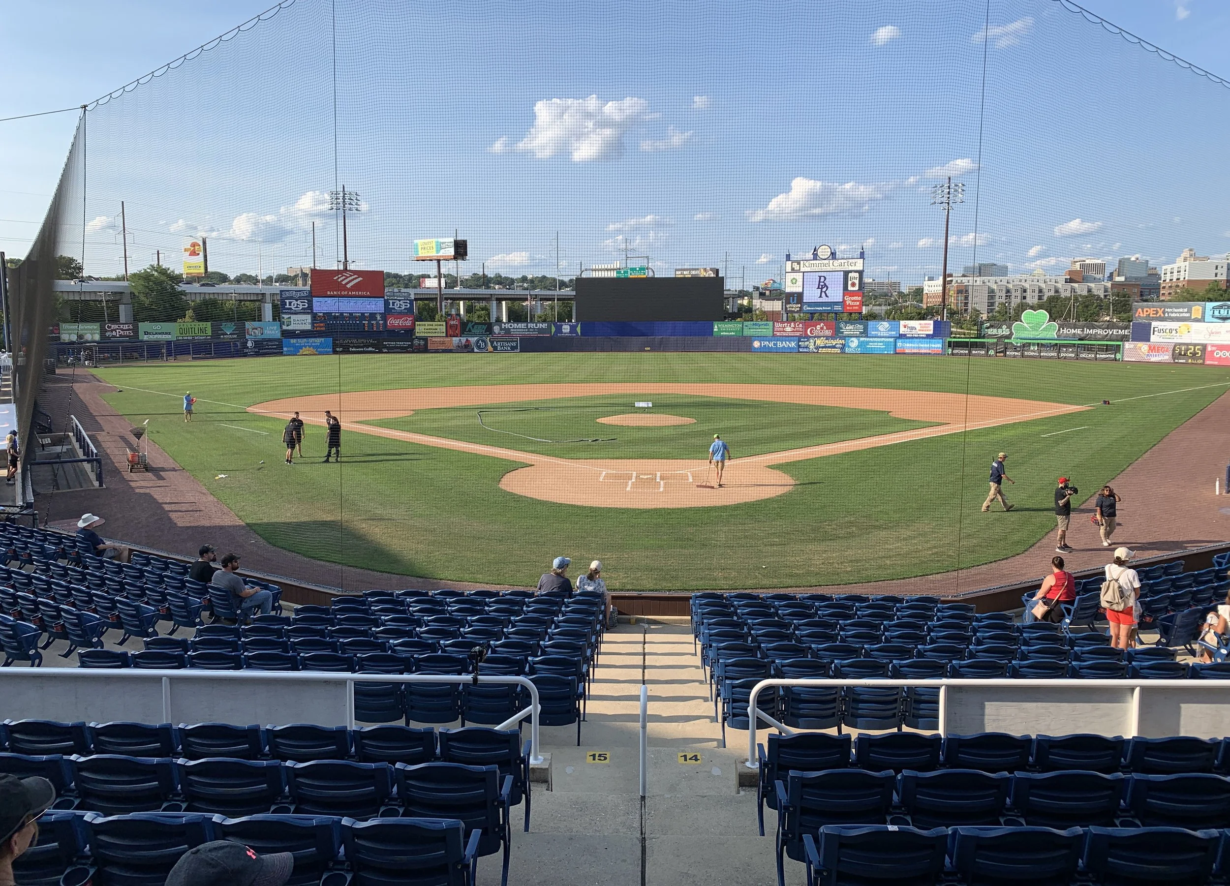Blue Rocks Game Wilmington Blue Rocks — Mapping the path
