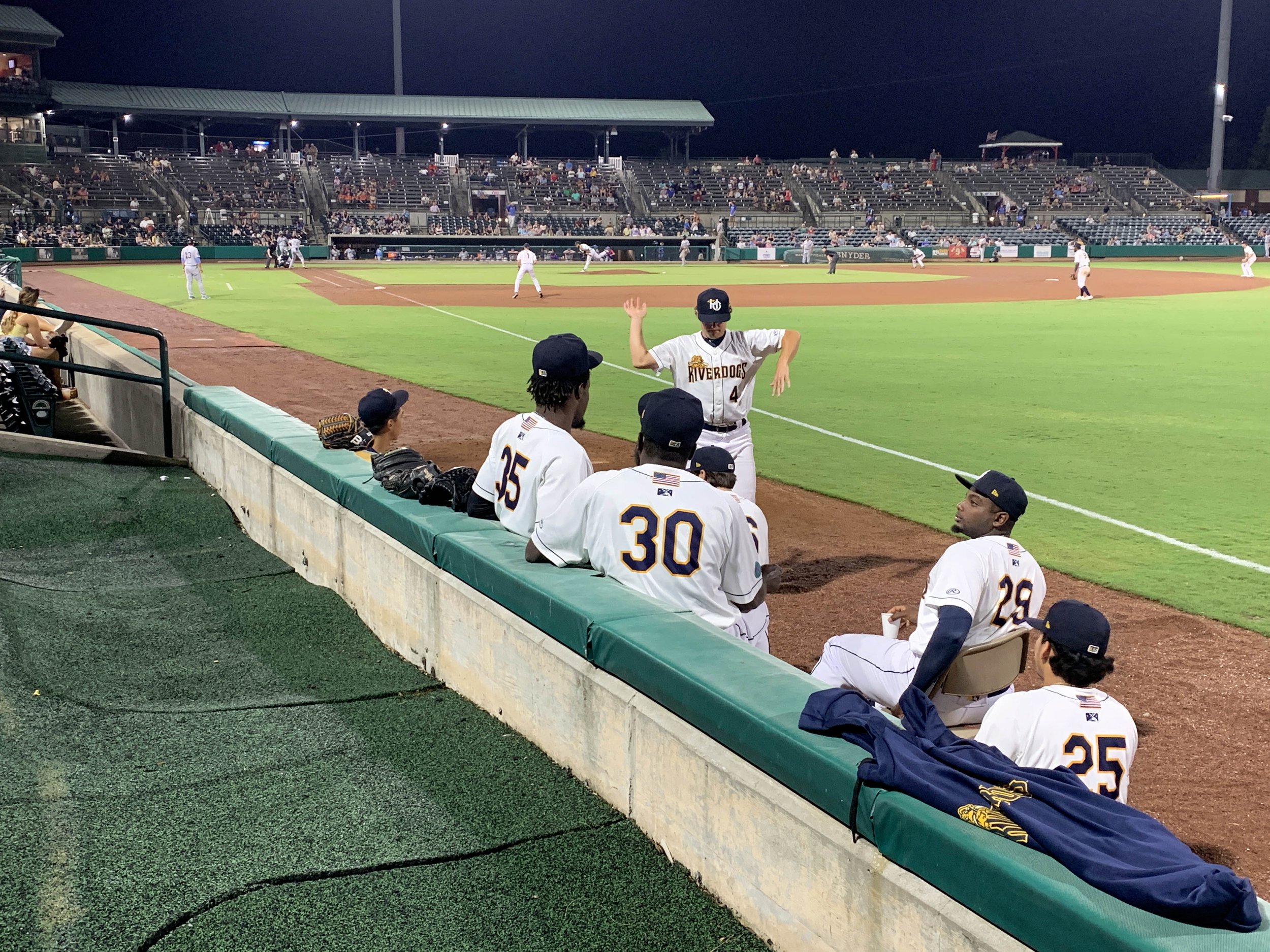 Game 12: Charleston RiverDogs — Mapping the path