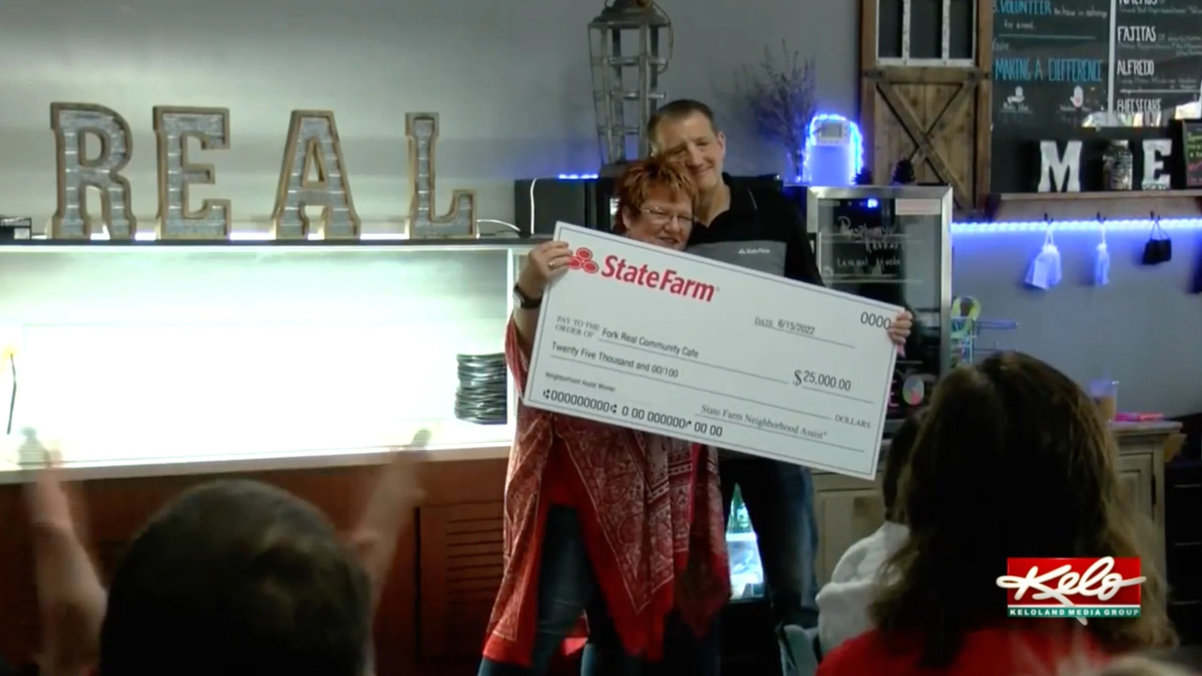 Fork Real Community Café receives $25 k grant from State Farm