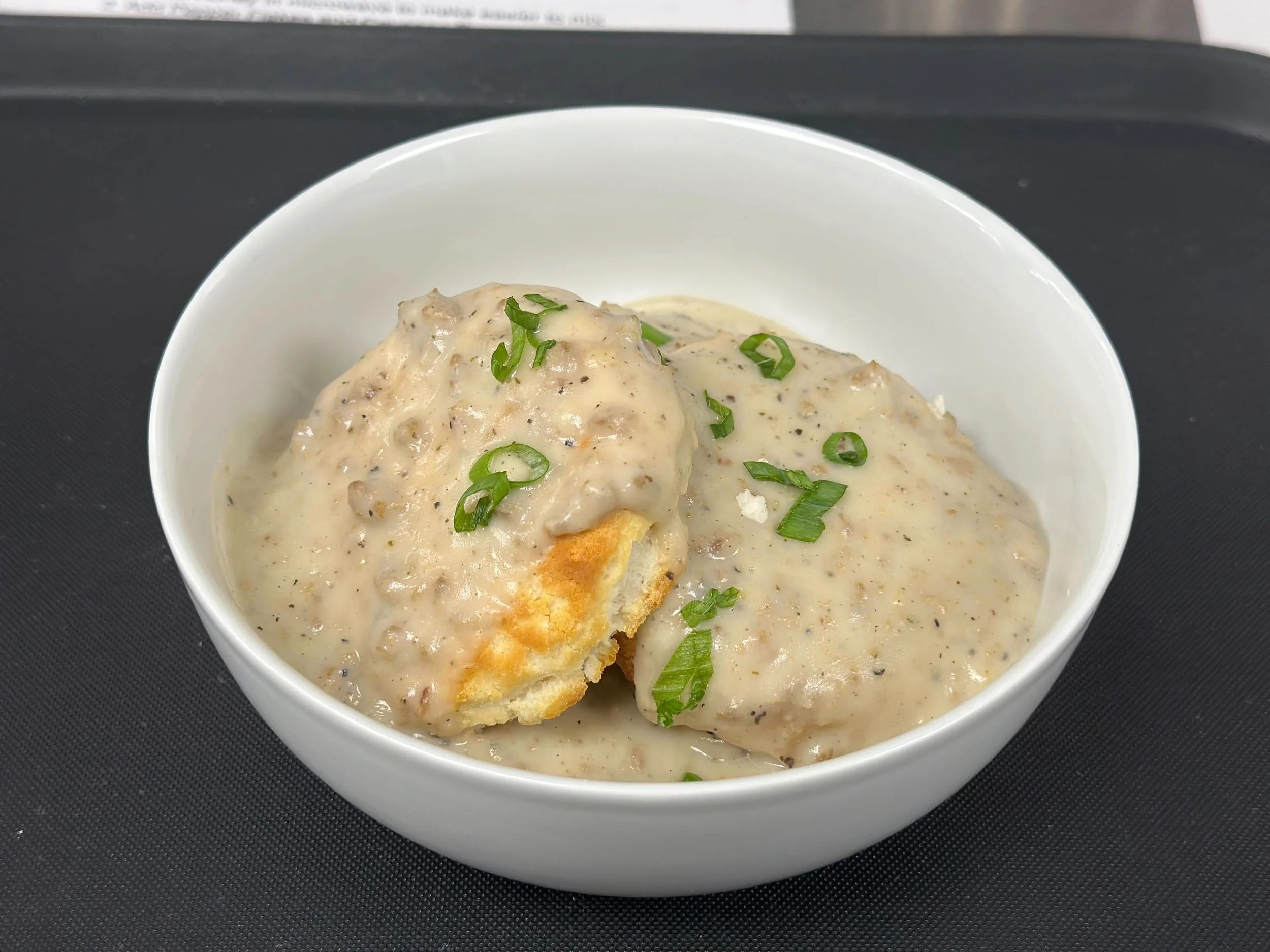 Biscuit & Gravy w/ Egg