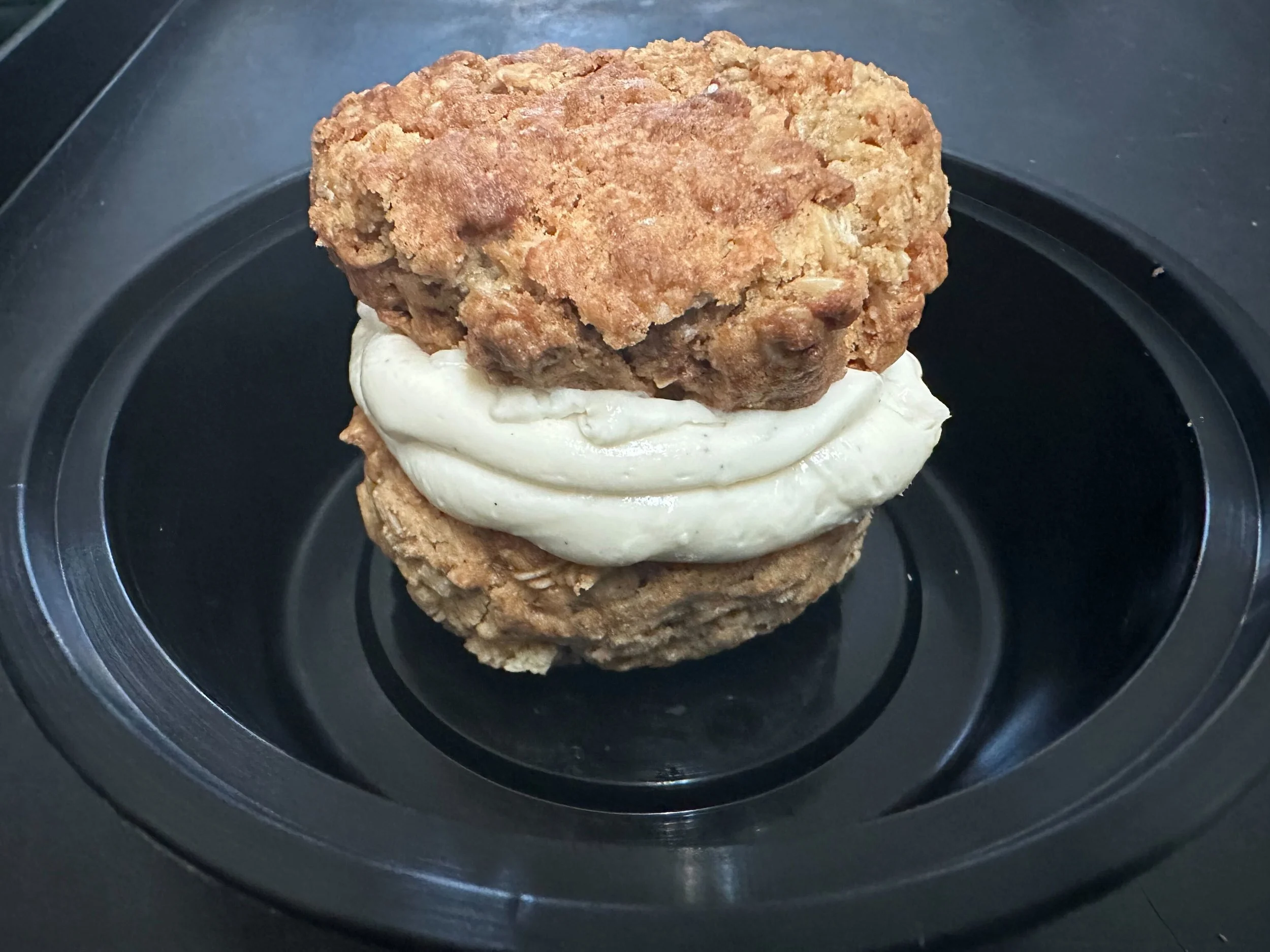 Oatmeal Cream Cheese Sandwich