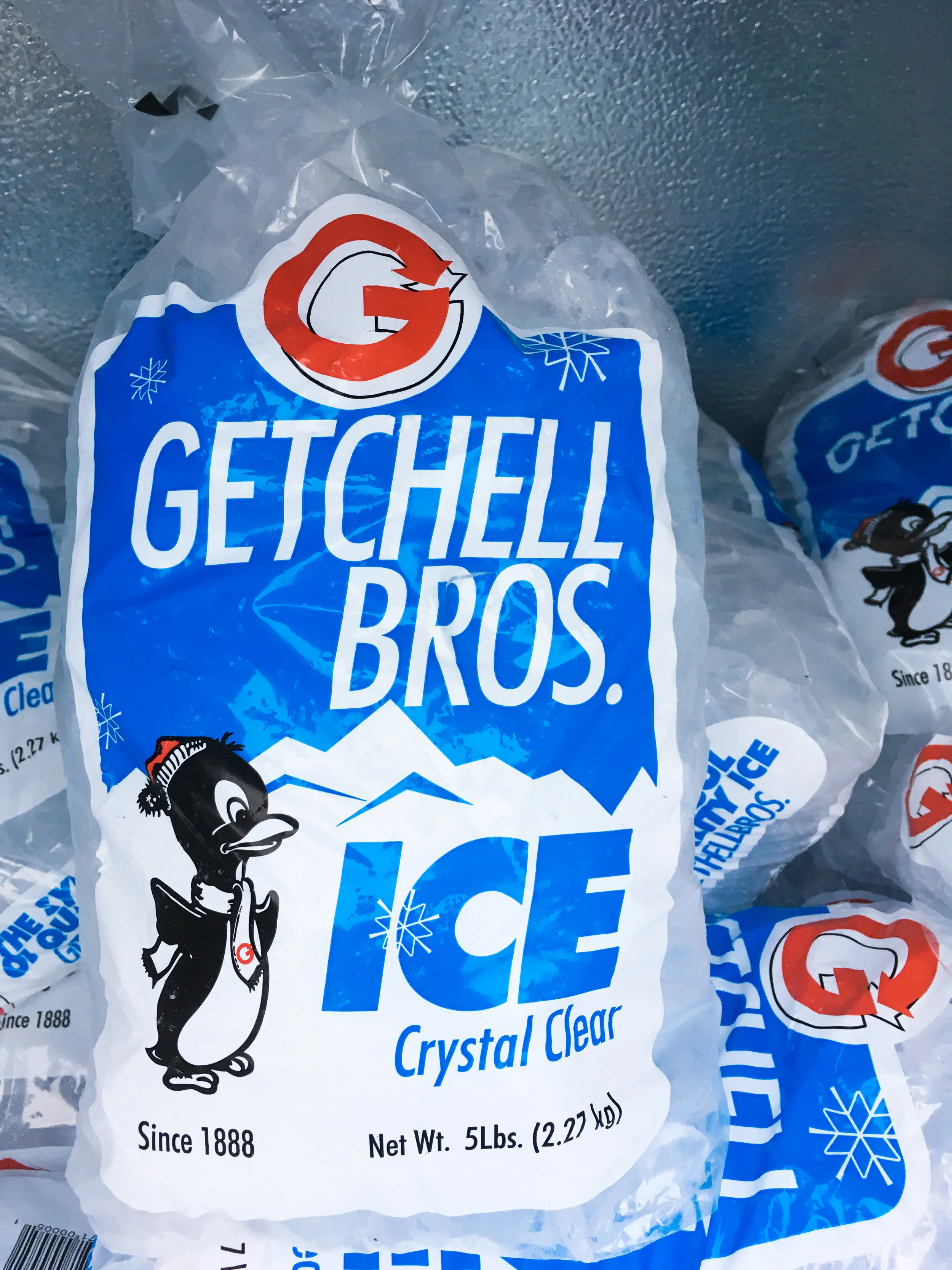 PACKAGED ICE Getchell Bros Inc 