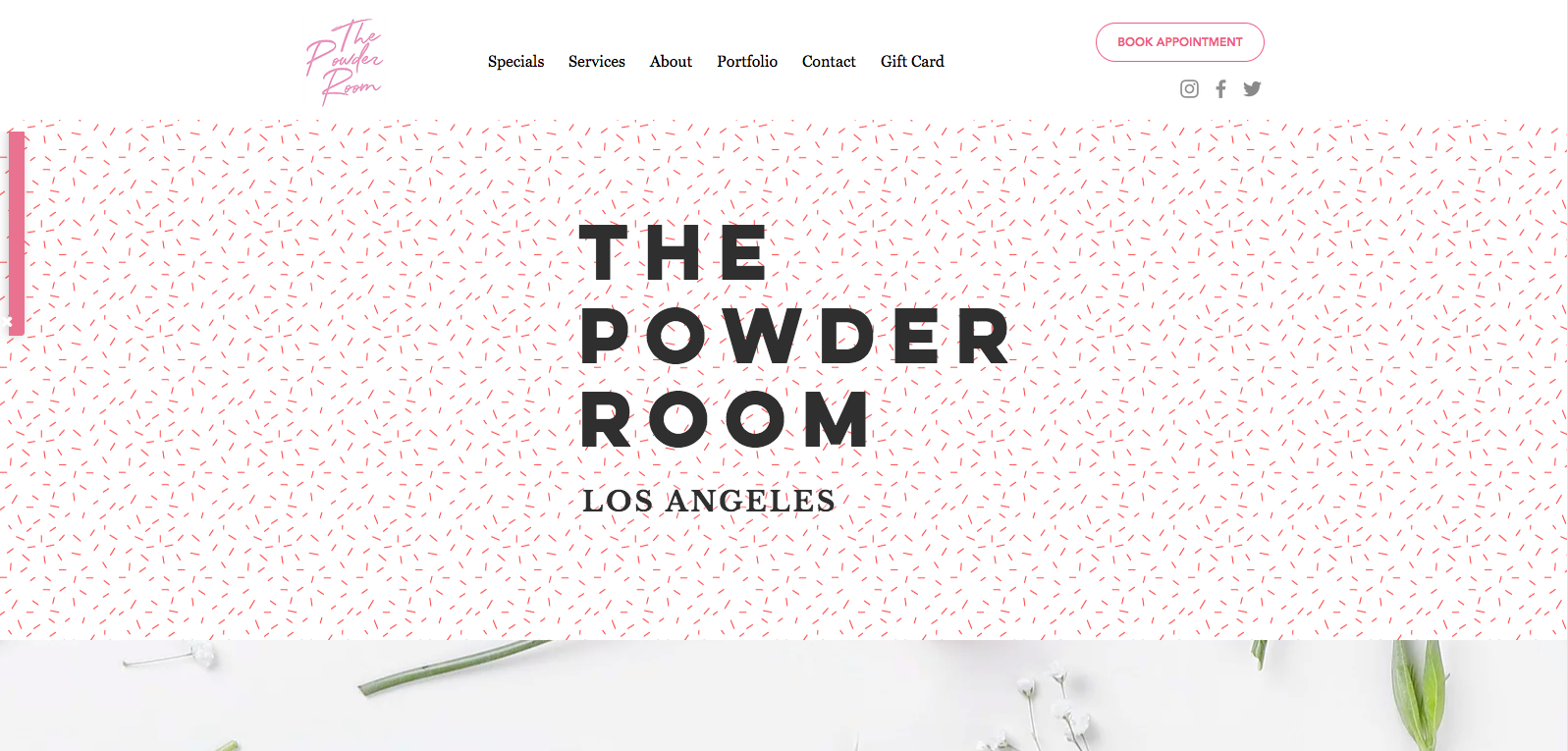 This is a really fun all-on-one page website that does a really good job of branding.
