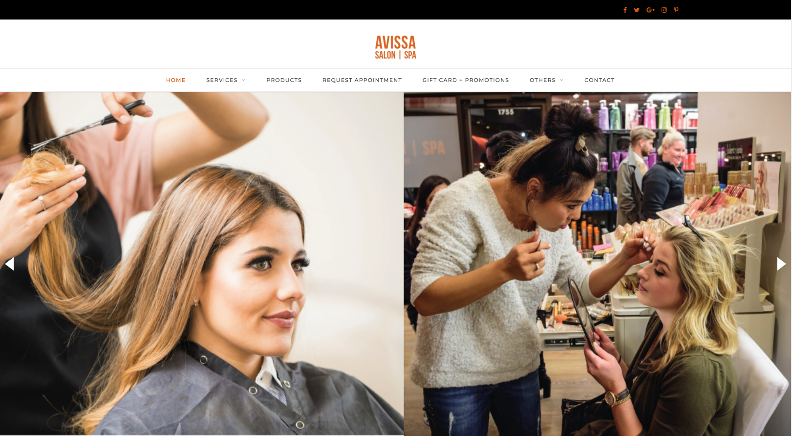 Avissa Salon & Spa in Michigan.