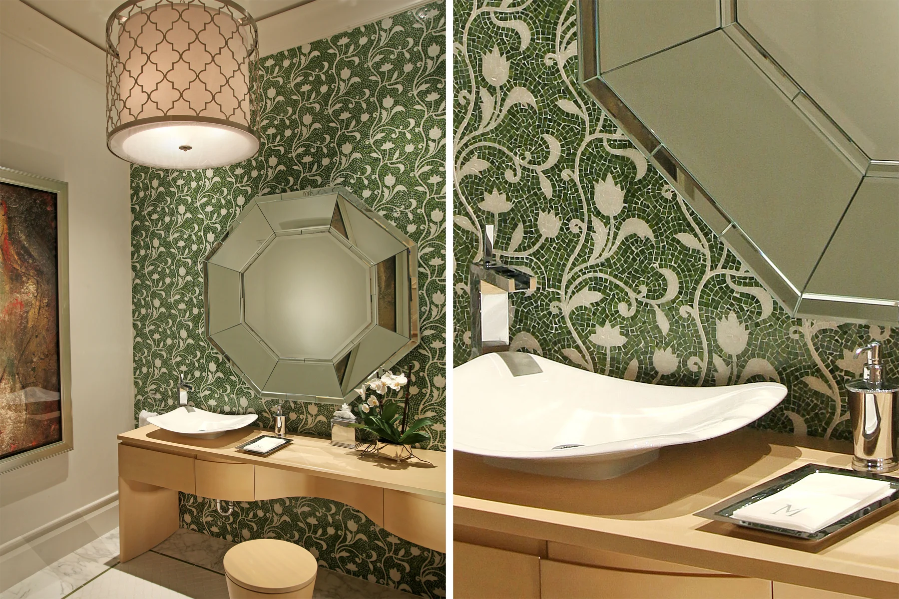 Sophisticated Classic Powder Room