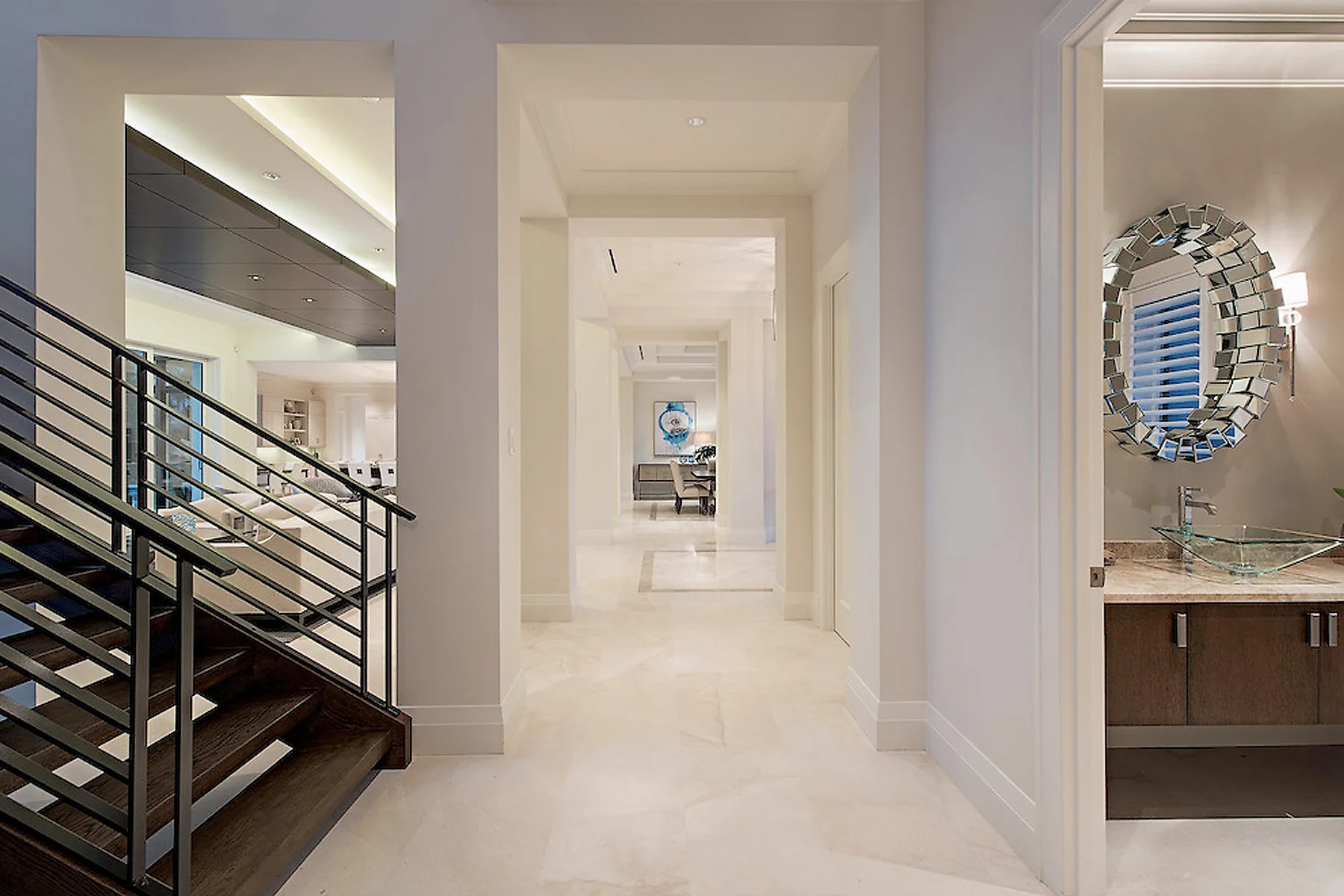 Modern Oasis Foyer