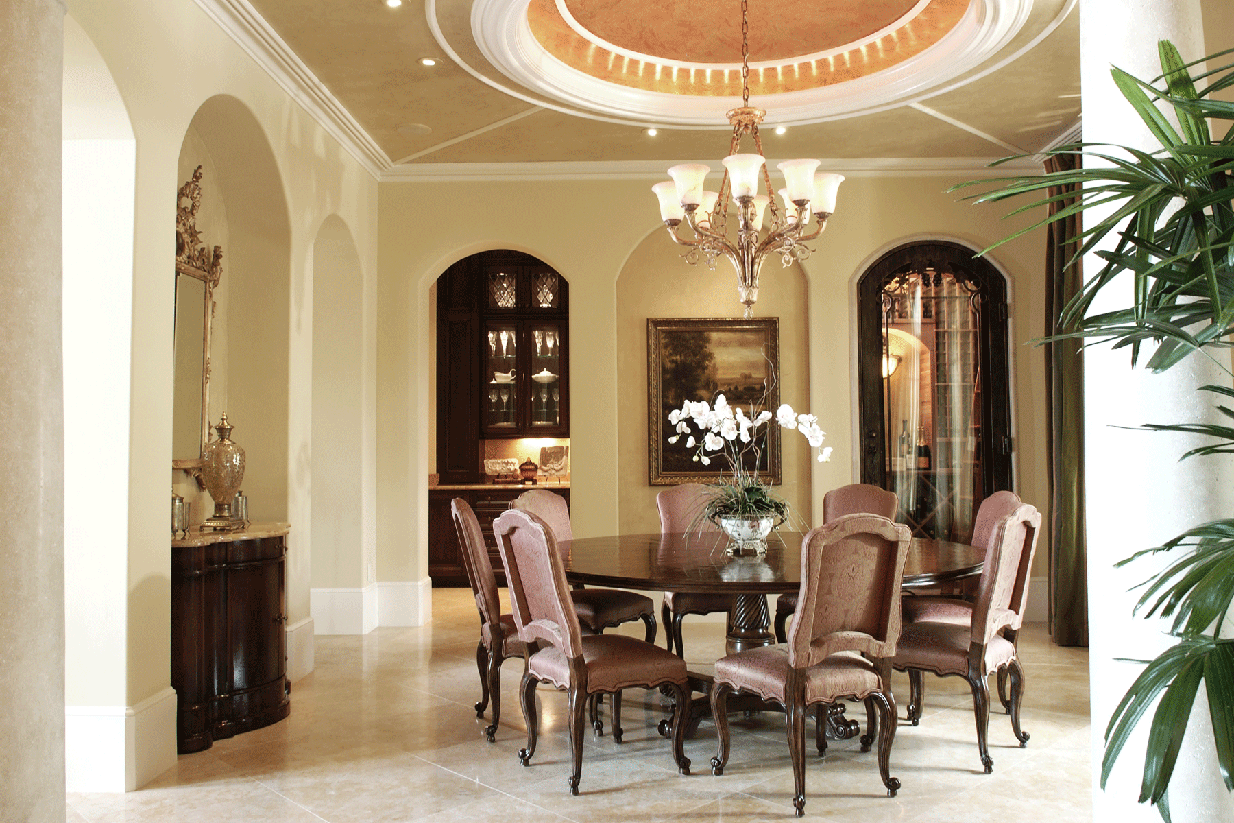 Classical Chic Dining Area