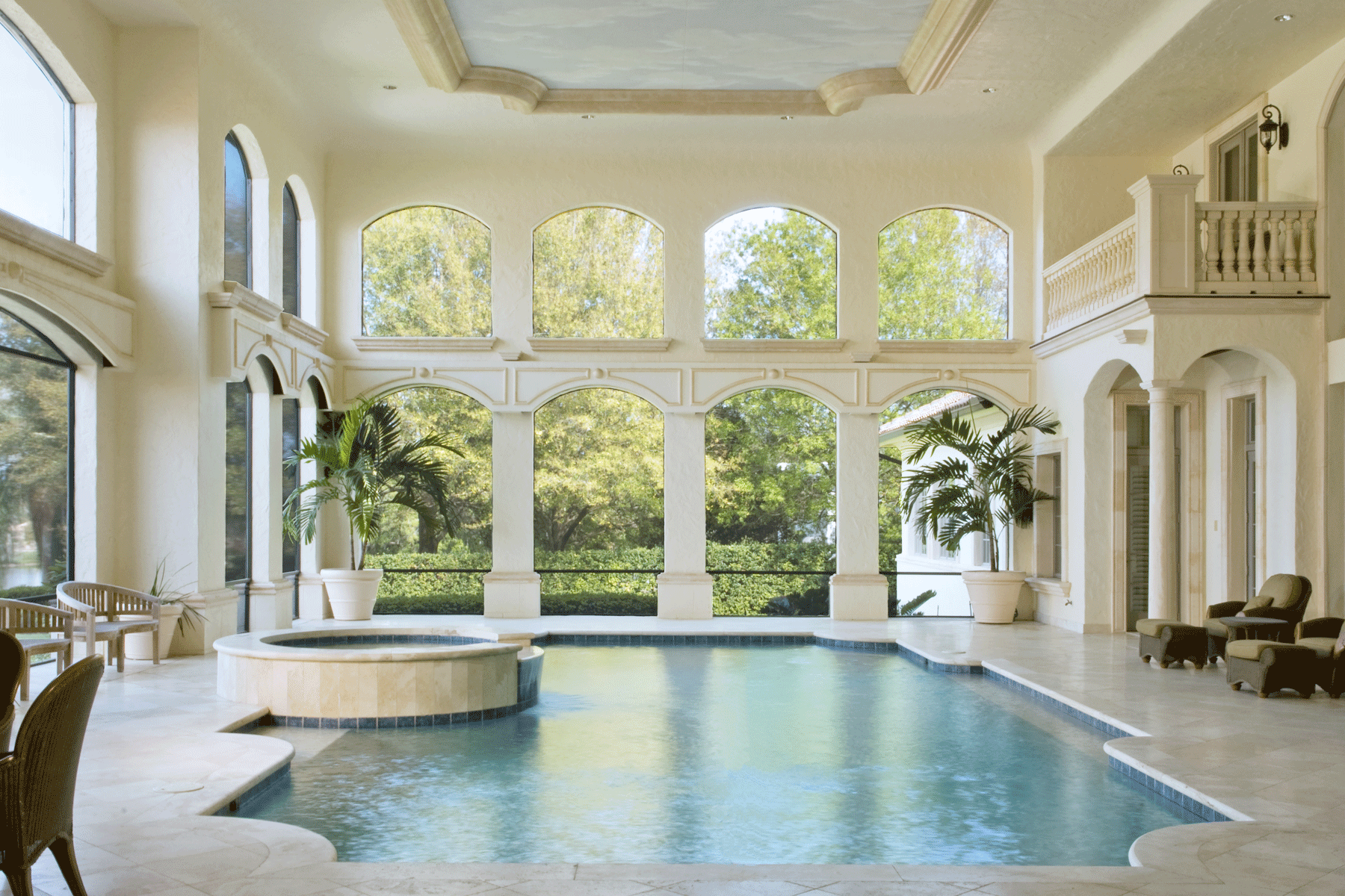 Glamorous Indoor Pool