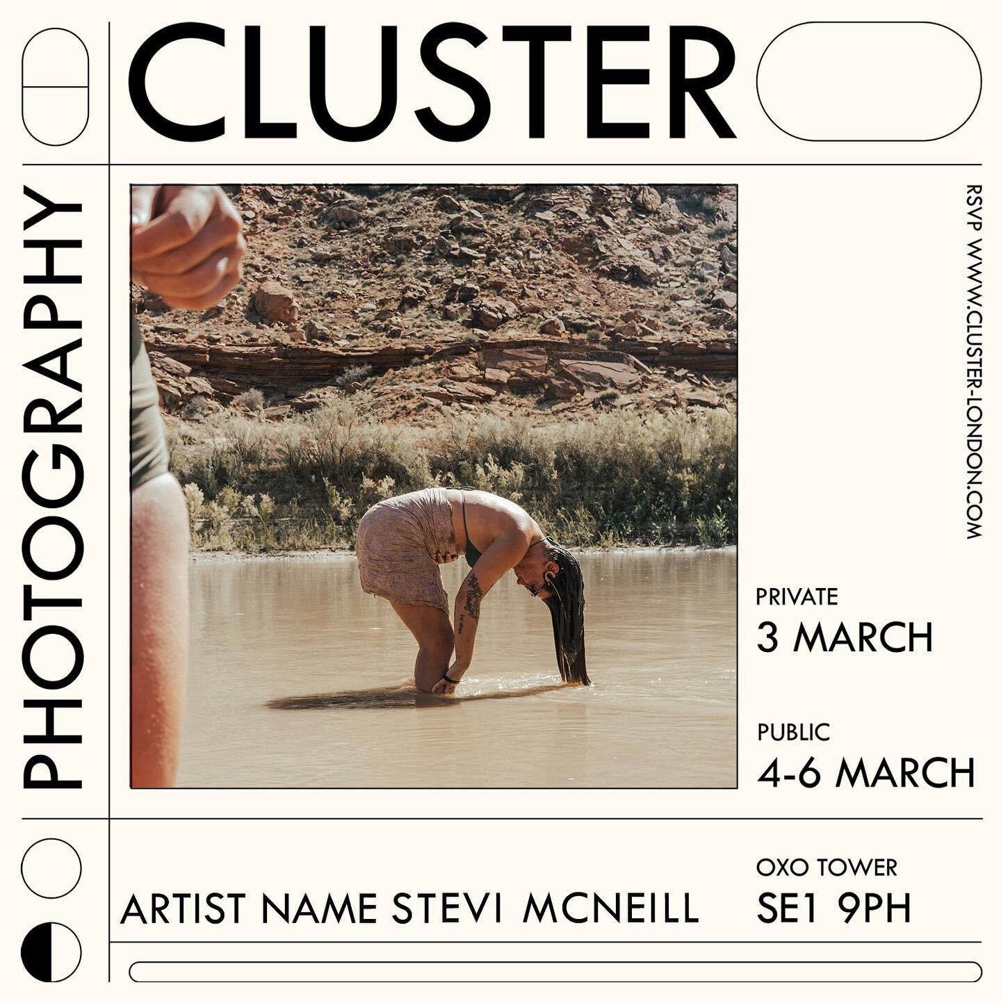 So very excited to be a part of the exhibition with @cluster__photographyandprint  and so many other talented creators at the @oxotowerwharf 
My UK people if you are around and wanting to venture out for a lovely day of art my work will be there! 

I