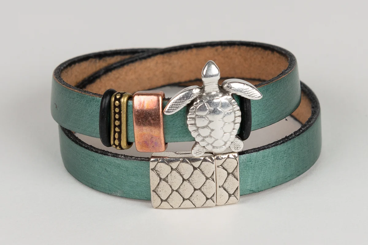Double Wrap, Sea Turtle - Unisex