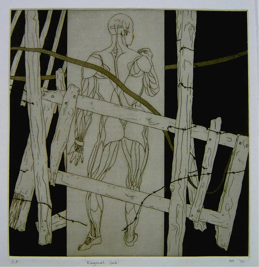Diagonal Gate (artist's proof 1)