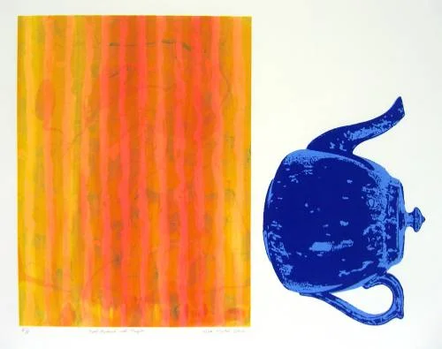 Self-Portrait with Teapot (artist's proof)