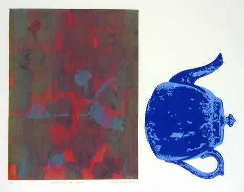 Self-Portrait with Teapot (6/12)