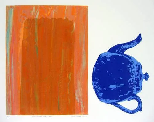 Self-Portrait with Teapot (8/12)