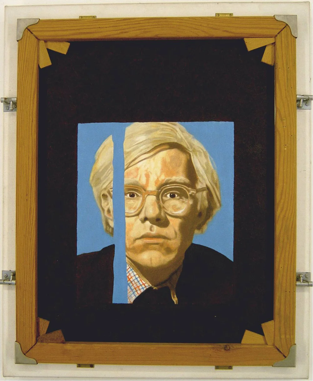 Canvas with Two Stretchers and Andy Warhol 🔴