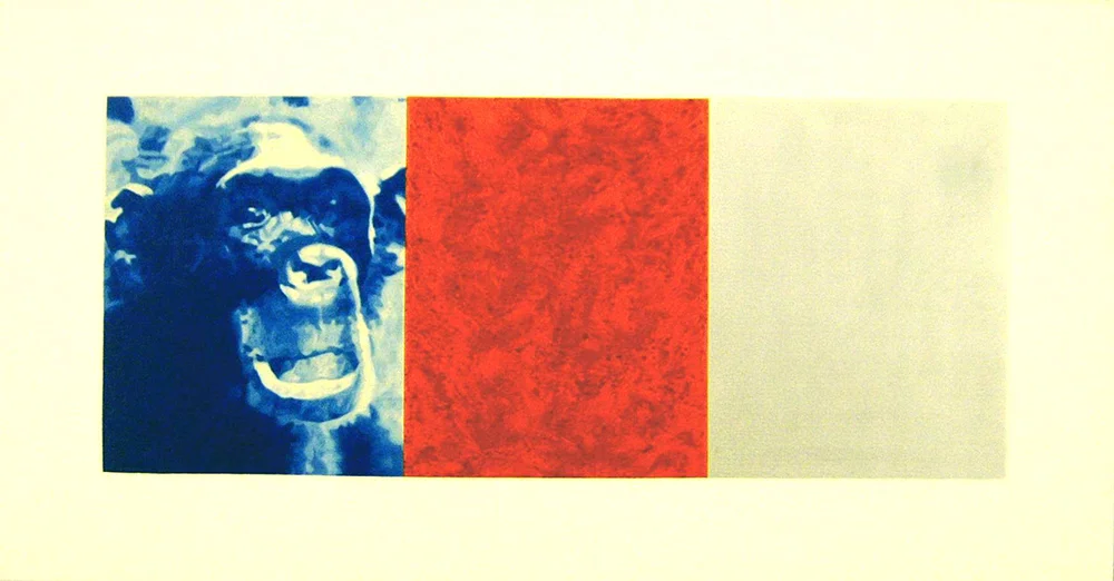 Long Painting with Chimpanzee 🔴