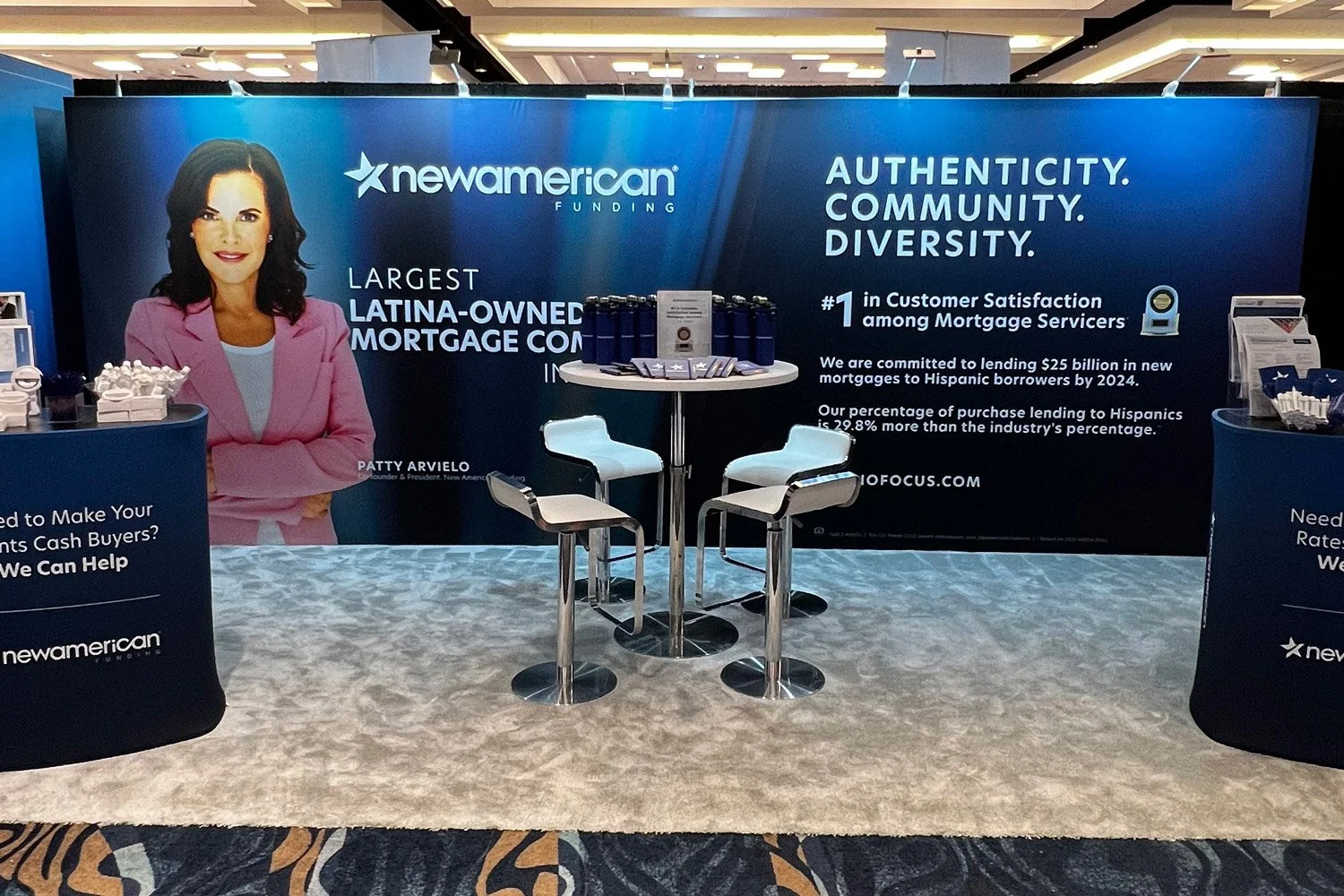 NAF booth display