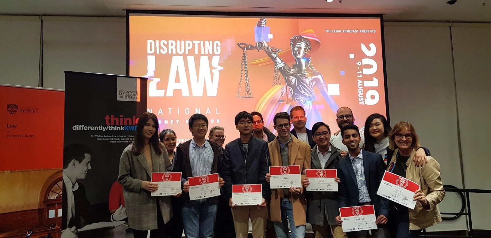 Team Haven - Introduction and Q&amp;A with NSW Disrupting Law National Finalists