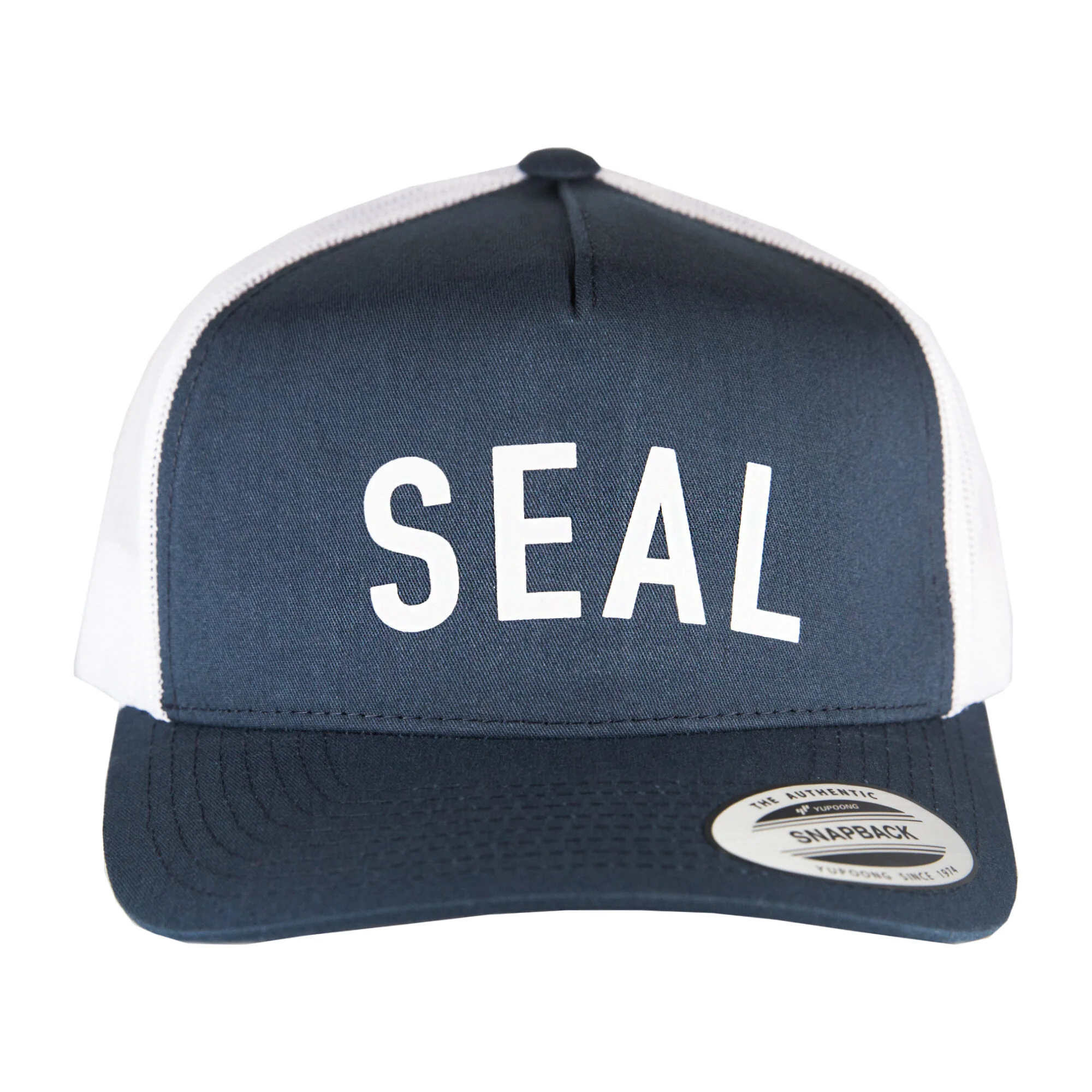 Seal Trucker - Navy / White