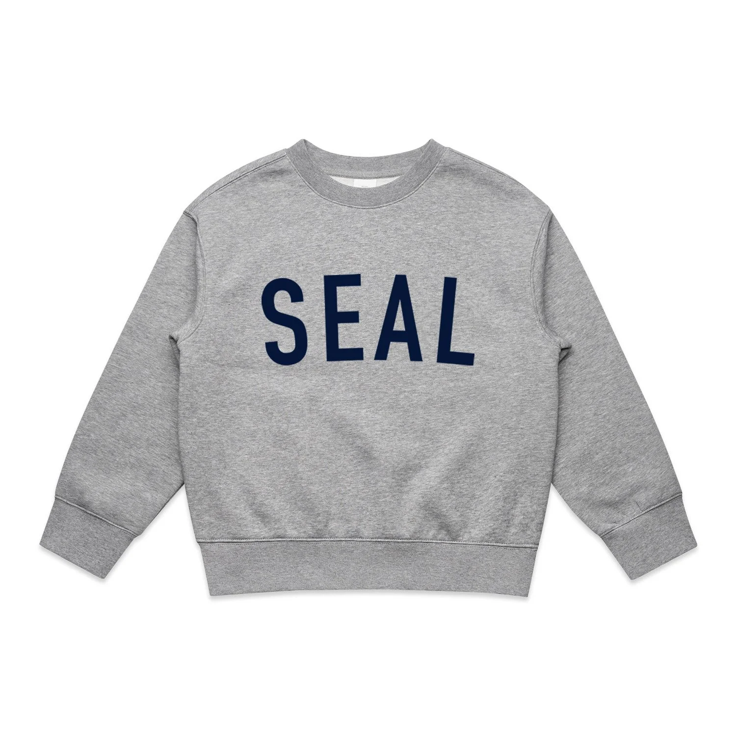 Youth Varsity Crewneck - Heather Grey