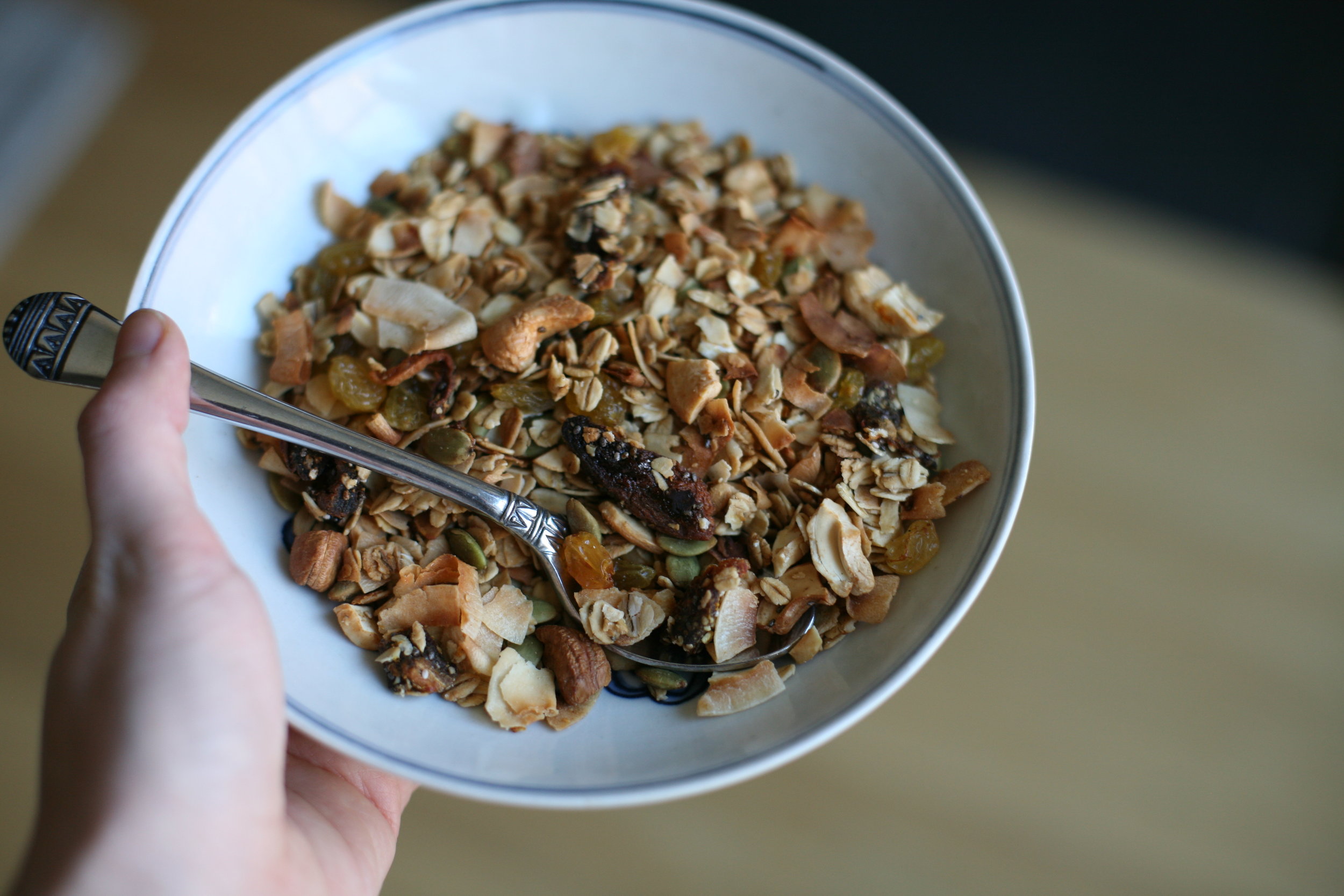 Crunchy Homemade Granola