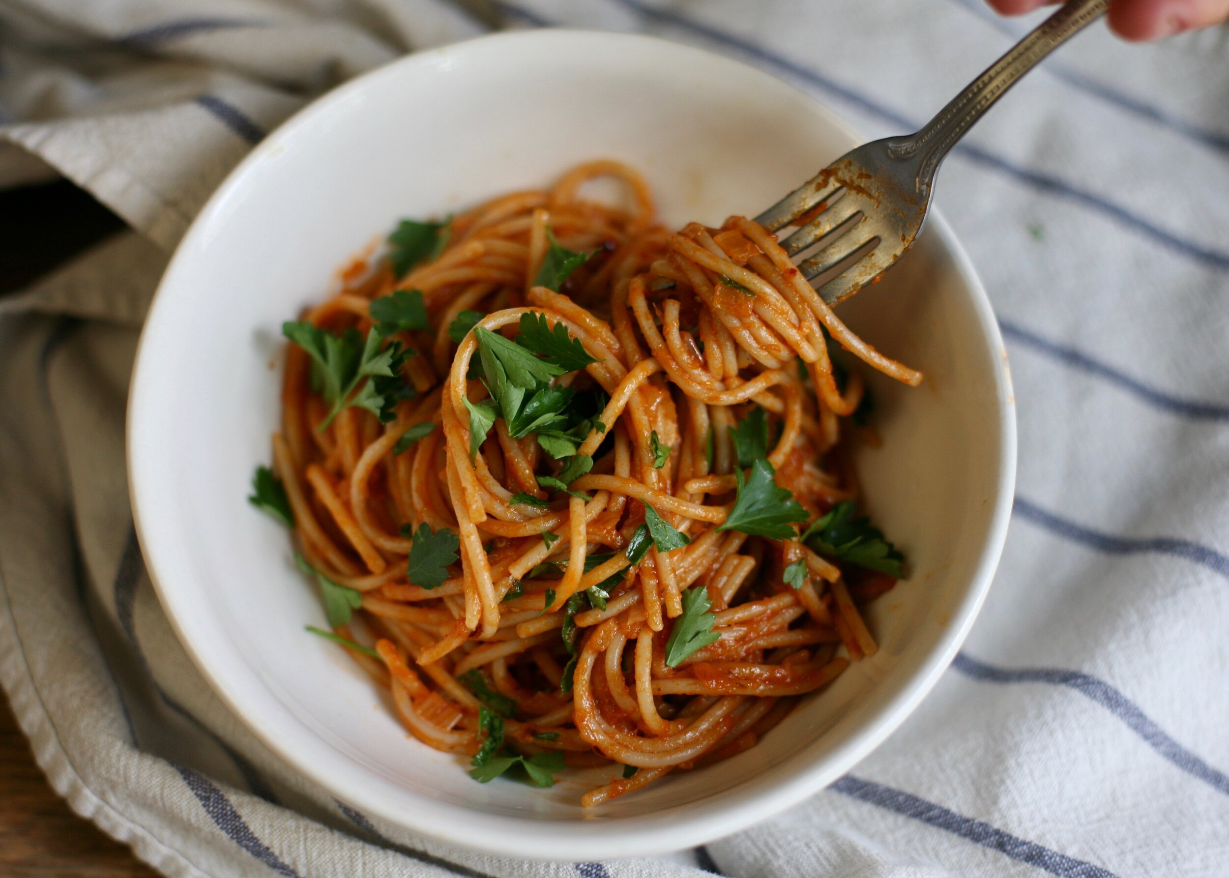 Alison Roman's Caramelized Shallot Pasta