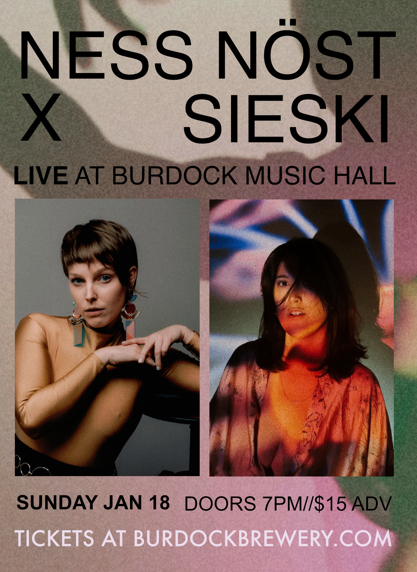 SIESKI x Ness Nöst - Burdock Music Hall, Toronto