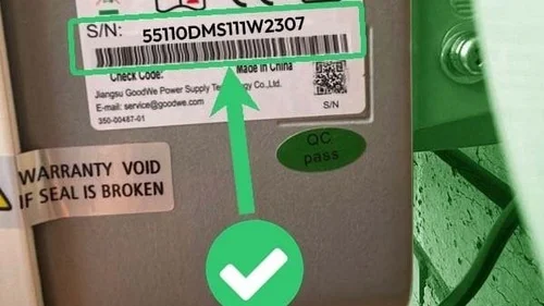 Scan product label stickers to capture serial numbers with Onsite ...