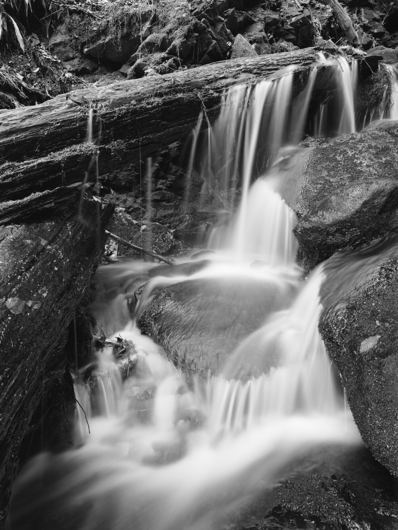 Smoky Mountain Waterfall - 463