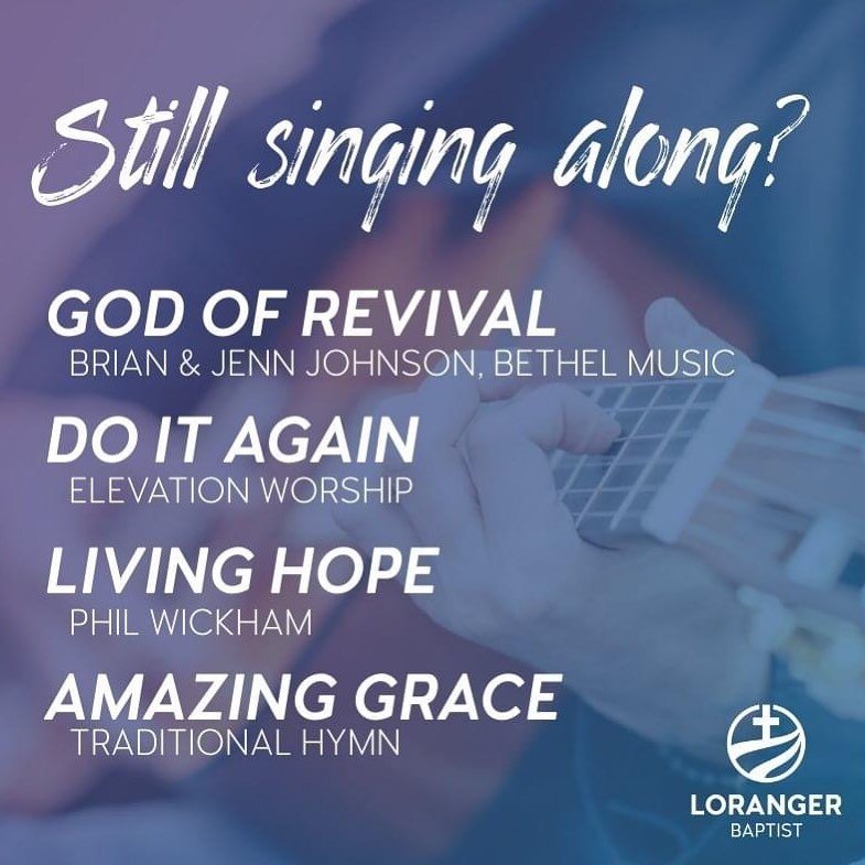 Still singing along to &quot;Living Hope&quot; or another one of this morning's worship songs?  Download the originals and worship all week.