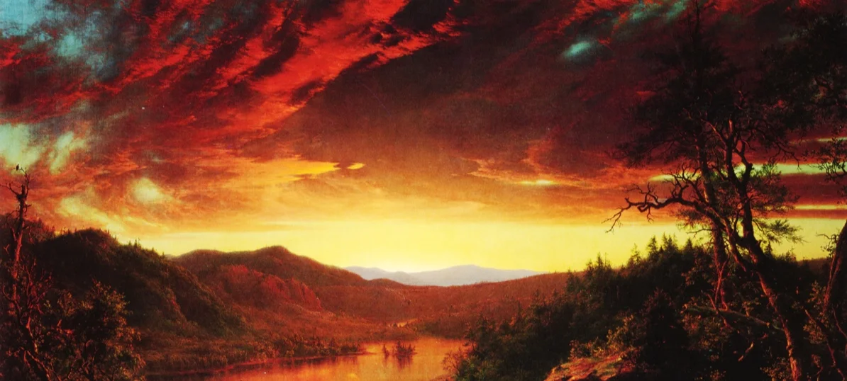 Twilight in the Wilderness - Fredrick Church, 1860