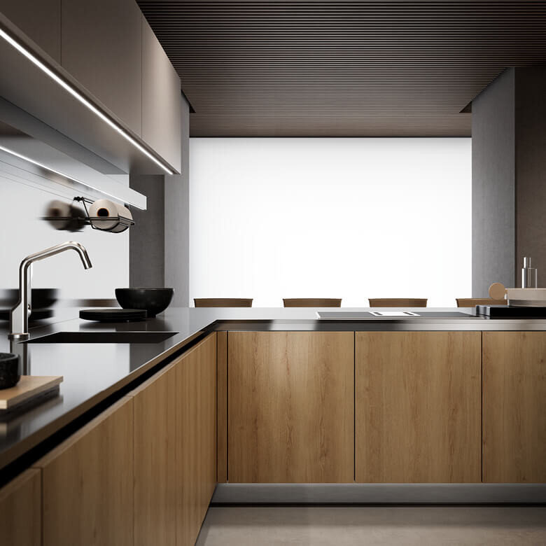 Simple Modern Kitchen