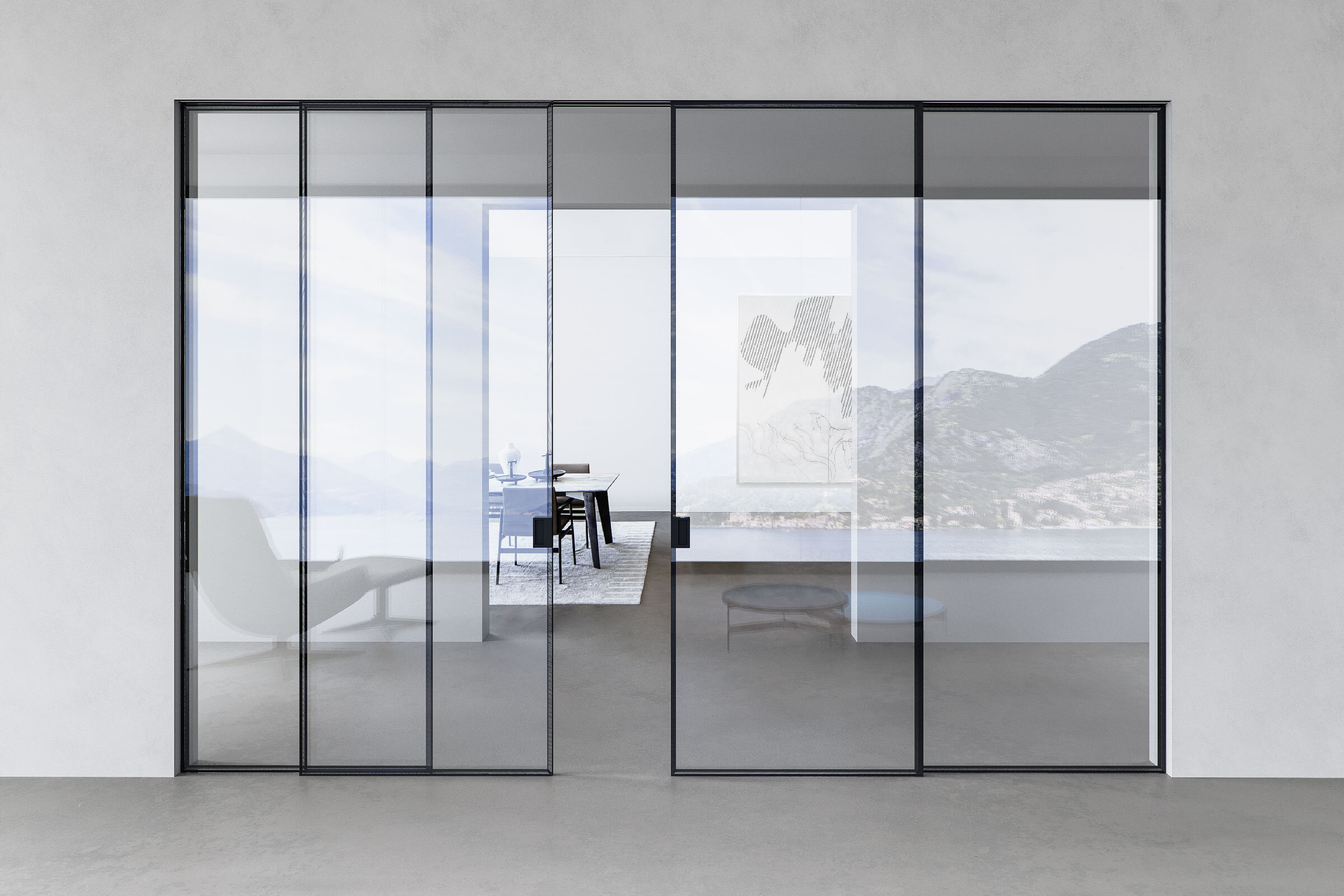 Elegant Glass Doors