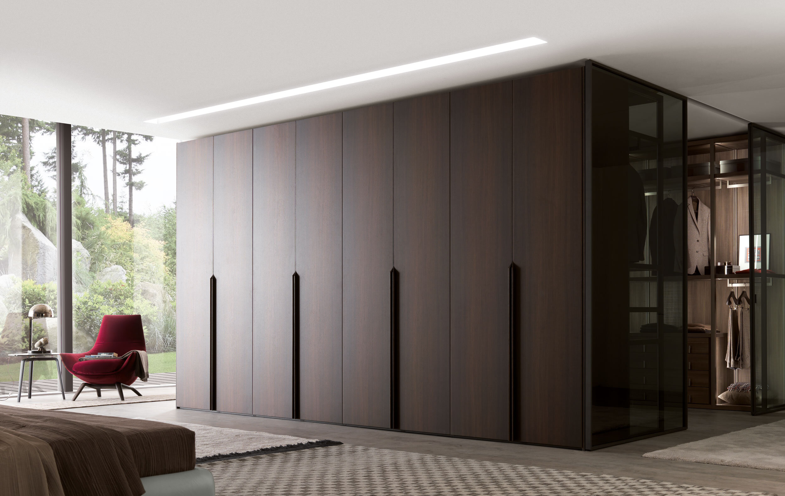 Wardrobe in Wood
