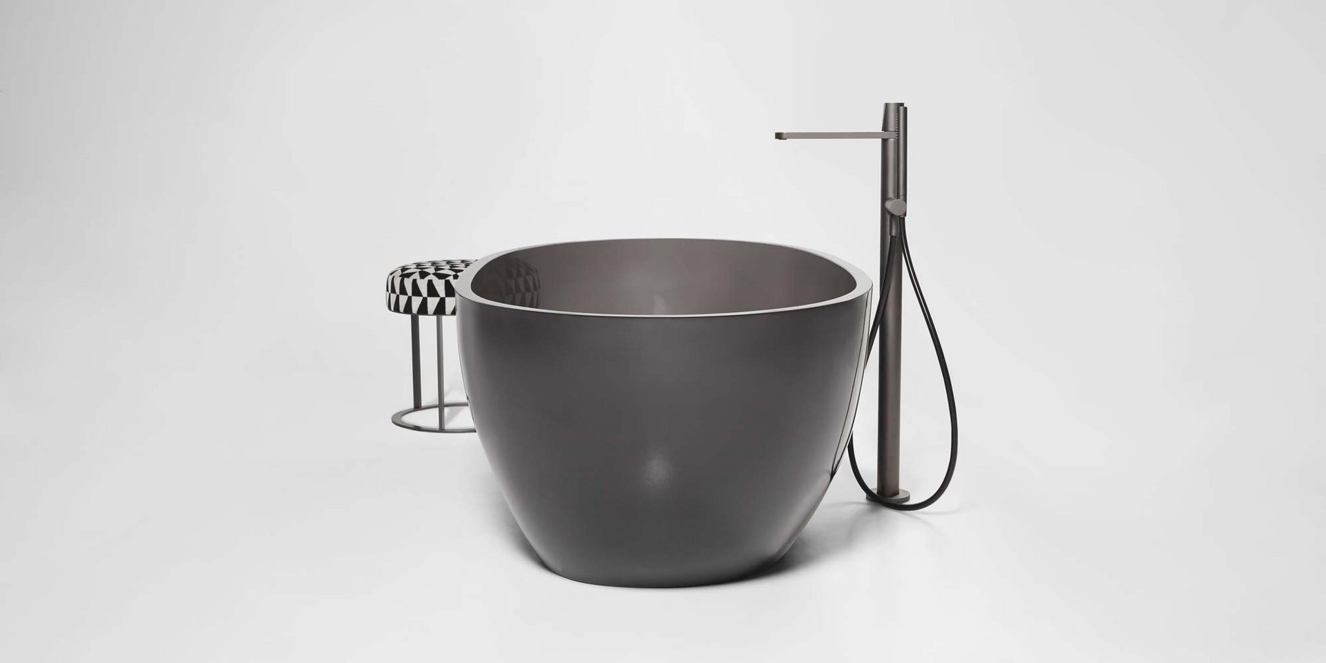 Antonio Lupi Reflex Cristalmood Fume Bathtub - 3.jpg