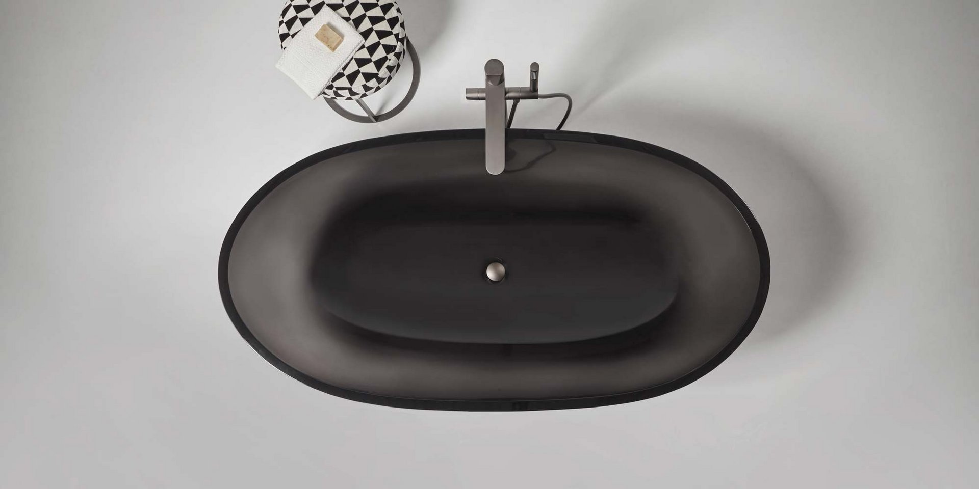 Antonio Lupi Reflex Cristalmood Fume Bathtub - 4.jpg