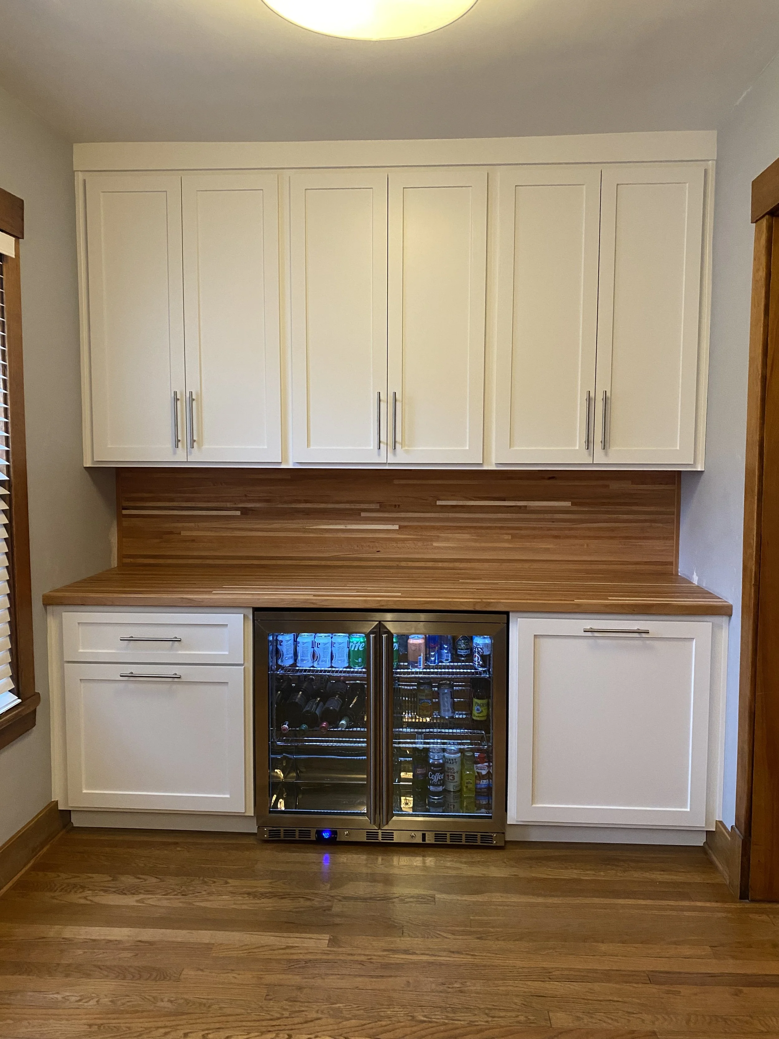 Smithville custom cabinet installation