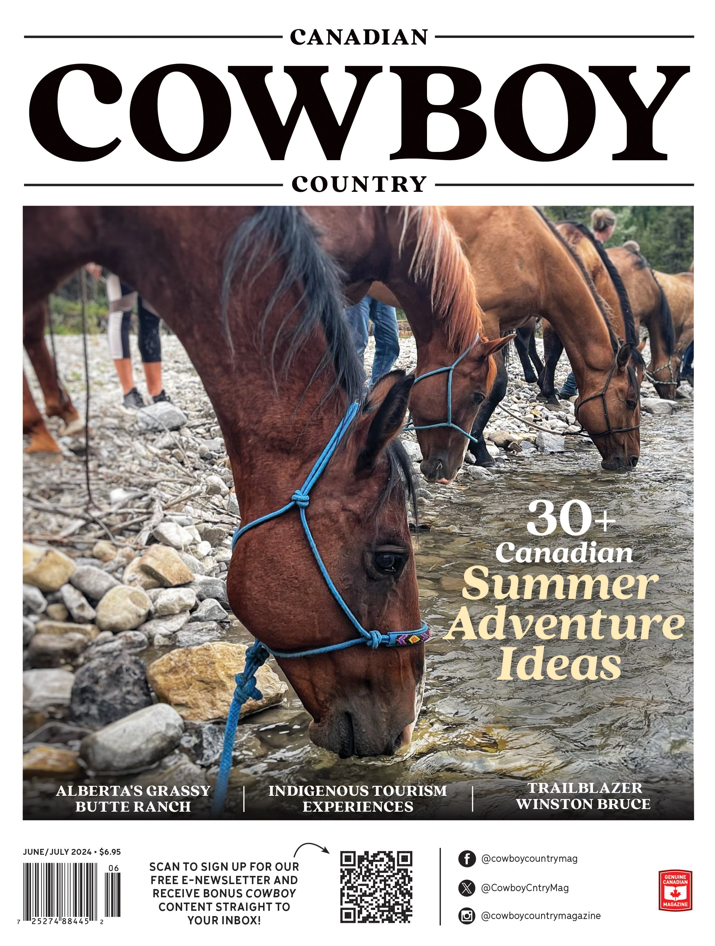 Canadian Cowboy Country magazine June/July 2024 issue