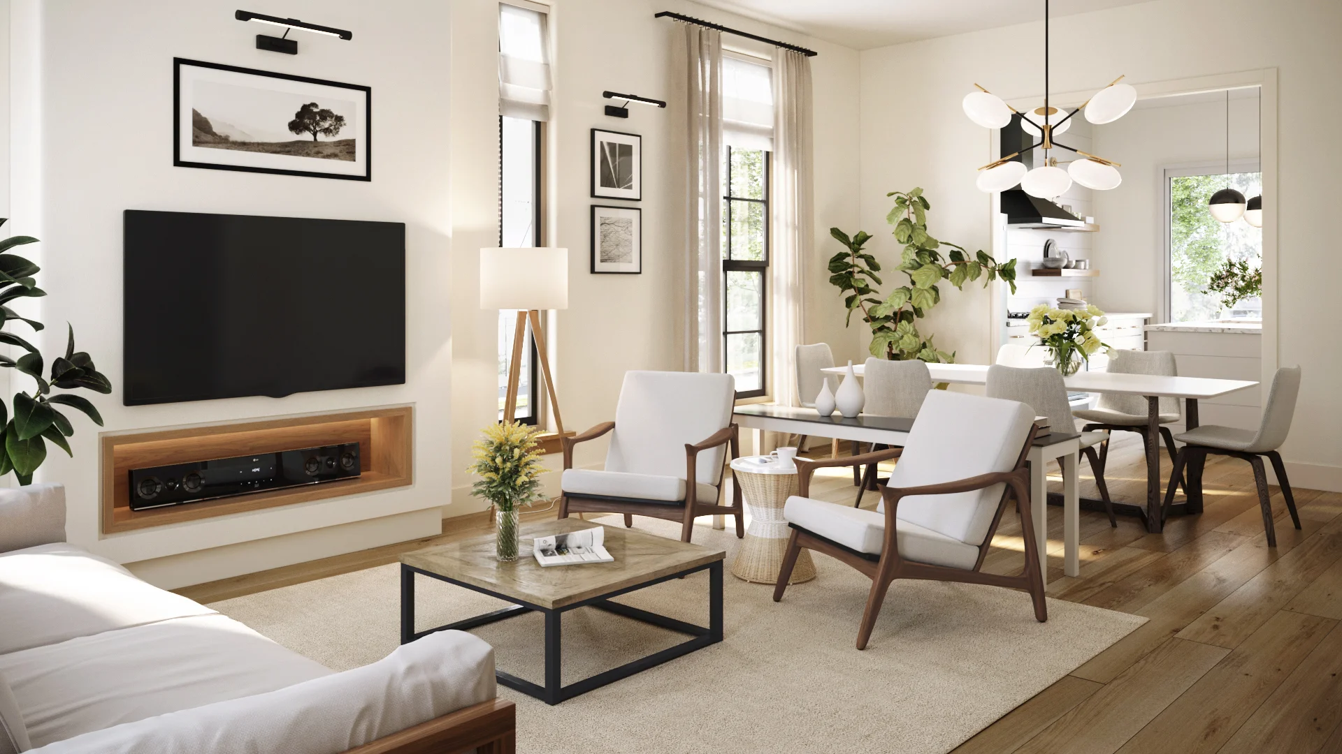 Bonner's Mill-Living Area