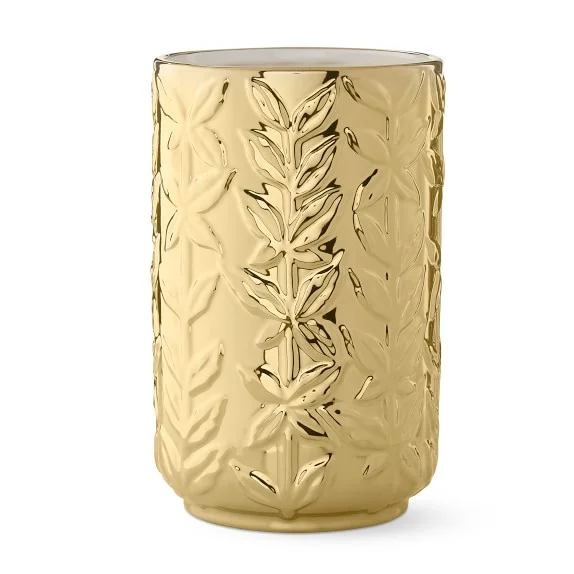 AERIN Winter Vine Ceramic Vase