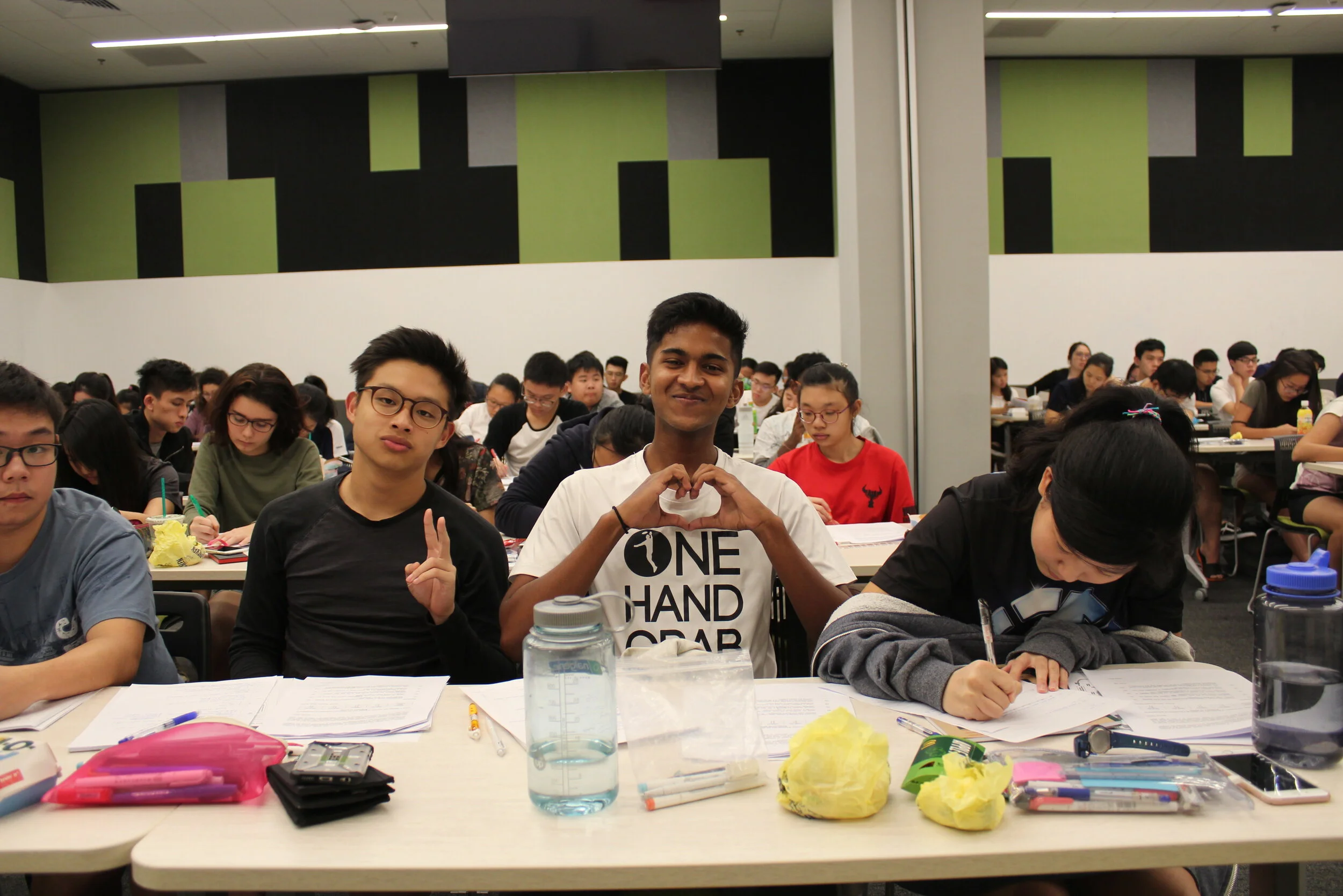 Happy ETG students during experiential week