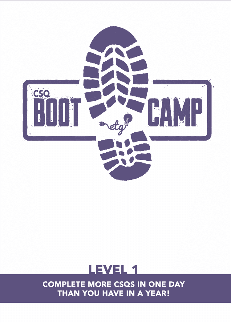 Level 1 CSQ Bootcamp Booklet — ETG Economics