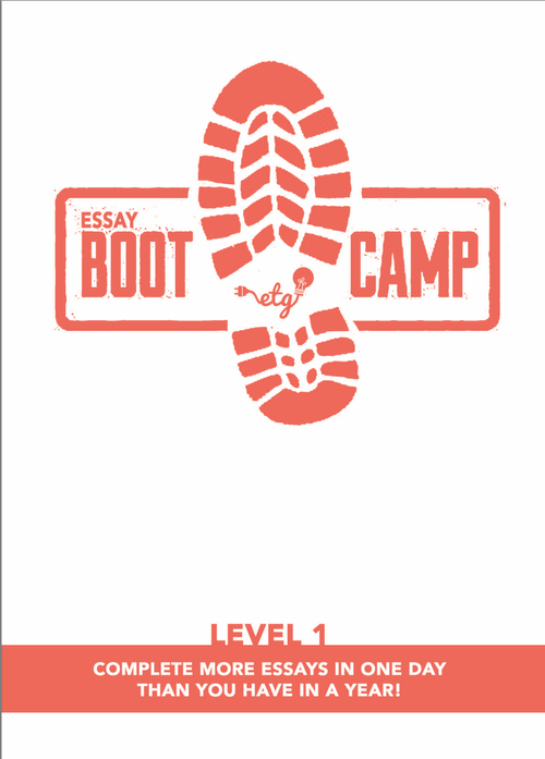 Level 1 Essay Bootcamp book