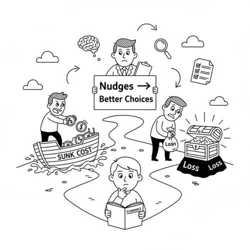 Headstart behavioural economics lesson on the sunk cost fallacy at ETG