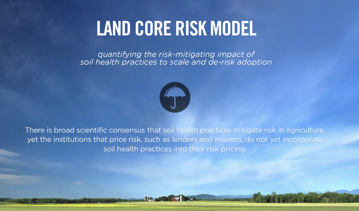 Land Core Risk Model Working Group