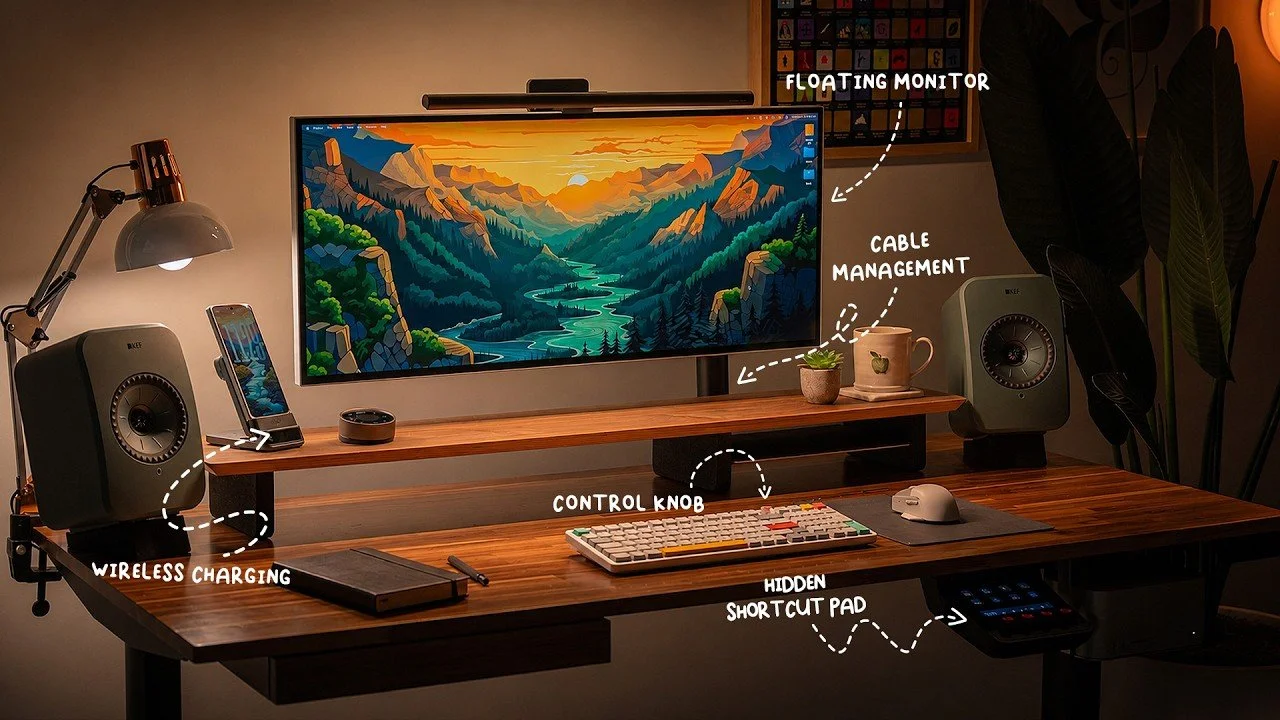 Desk Setup Accessories: 10 Minimal Upgrades Worth Buying